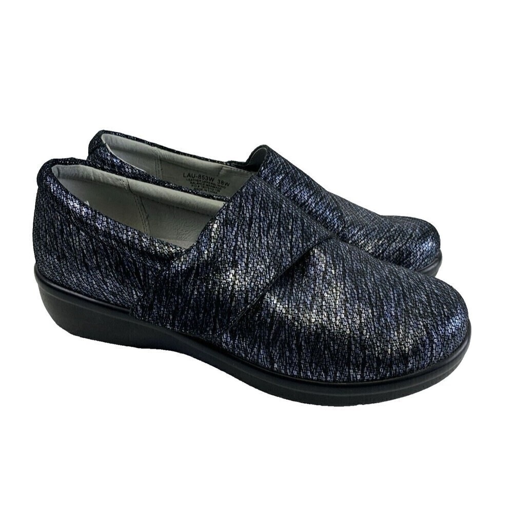 BOGO Alegria Lauryn Metallic Leather Comfort Adjustable LAU-853W Womens 38 Wide